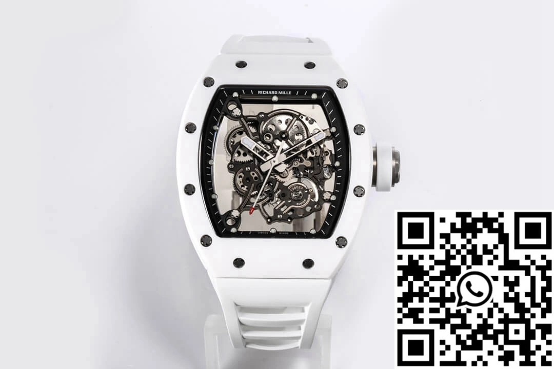 Richard Mille RM-055 BBR Factory V2 White Ceramic