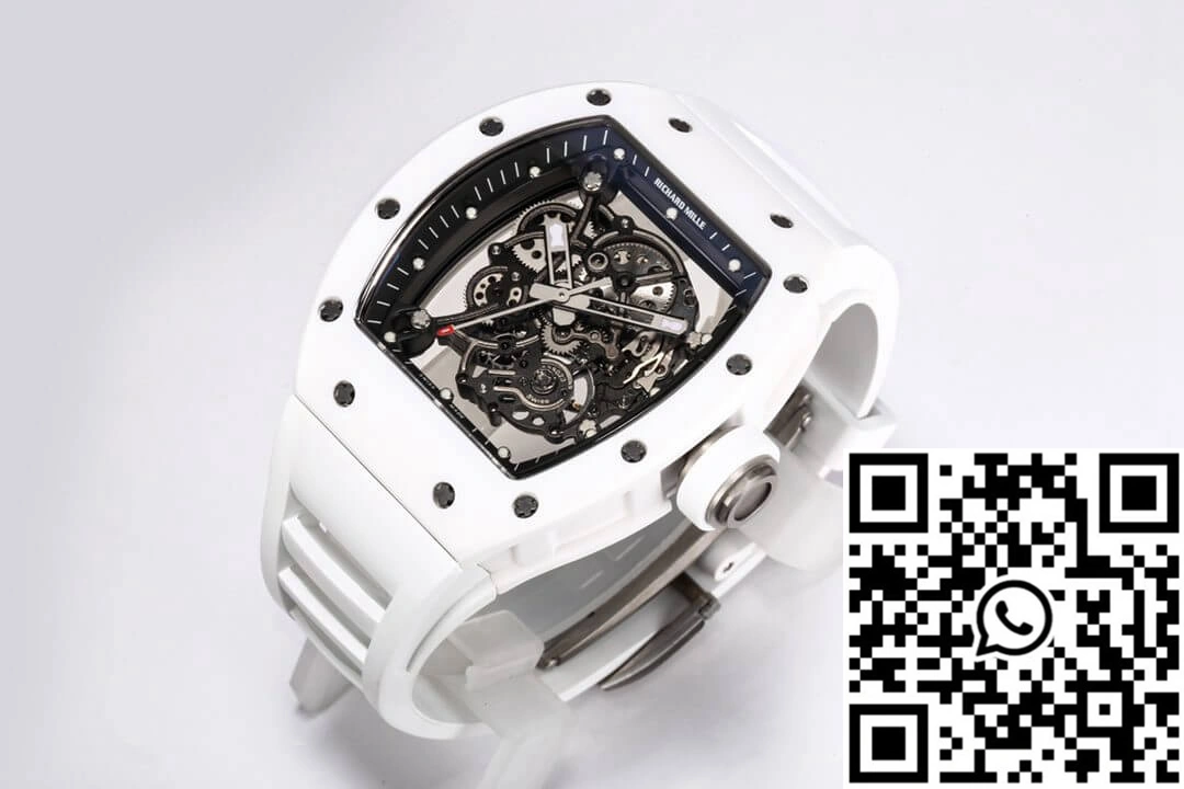 Richard Mille RM-055 BBR Factory V2 White Ceramic