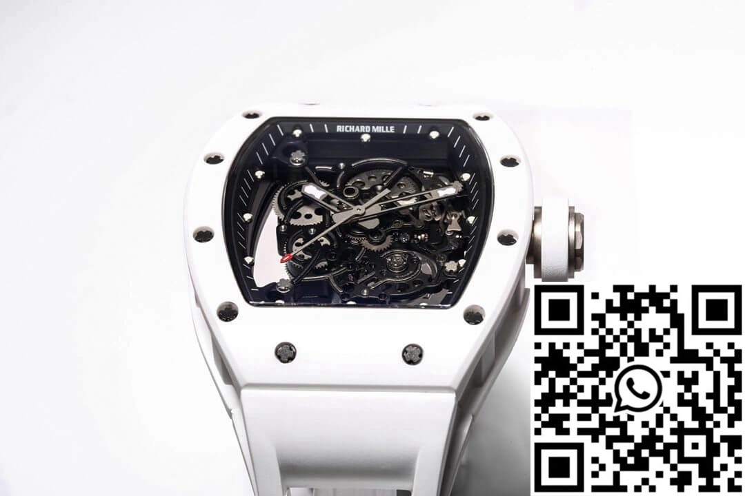 Richard Mille RM-055 BBR Factory V2 White Ceramic