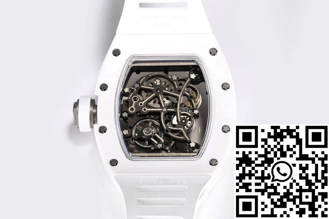 Richard Mille RM-055 BBR Factory V2 White Ceramic