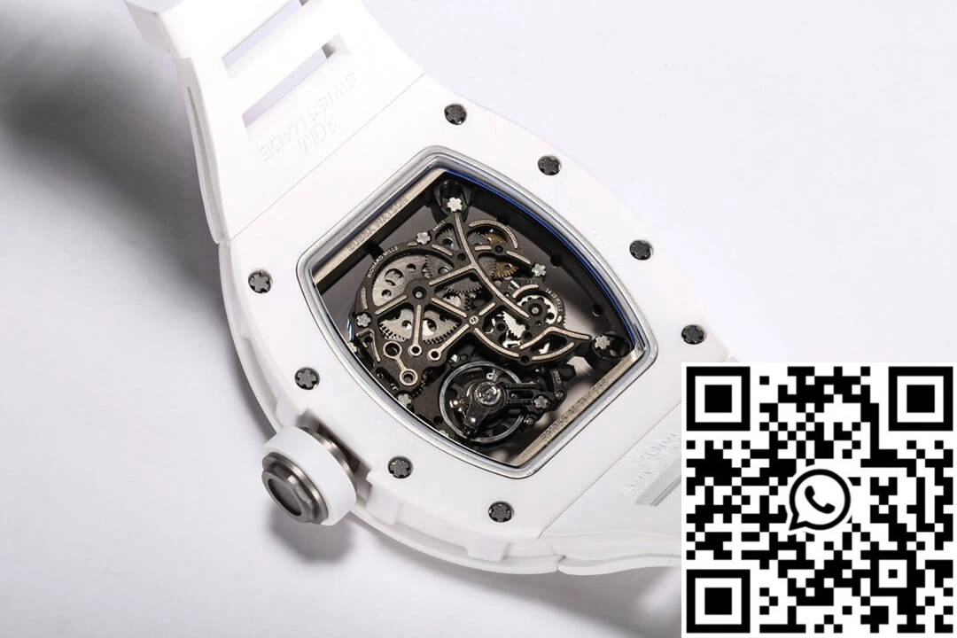 Richard Mille RM-055 BBR Factory V2 White Ceramic