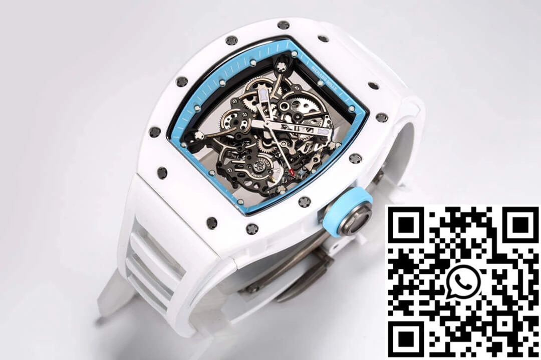 Richard Mille RM-055 BBR Factory White Ceramic Case