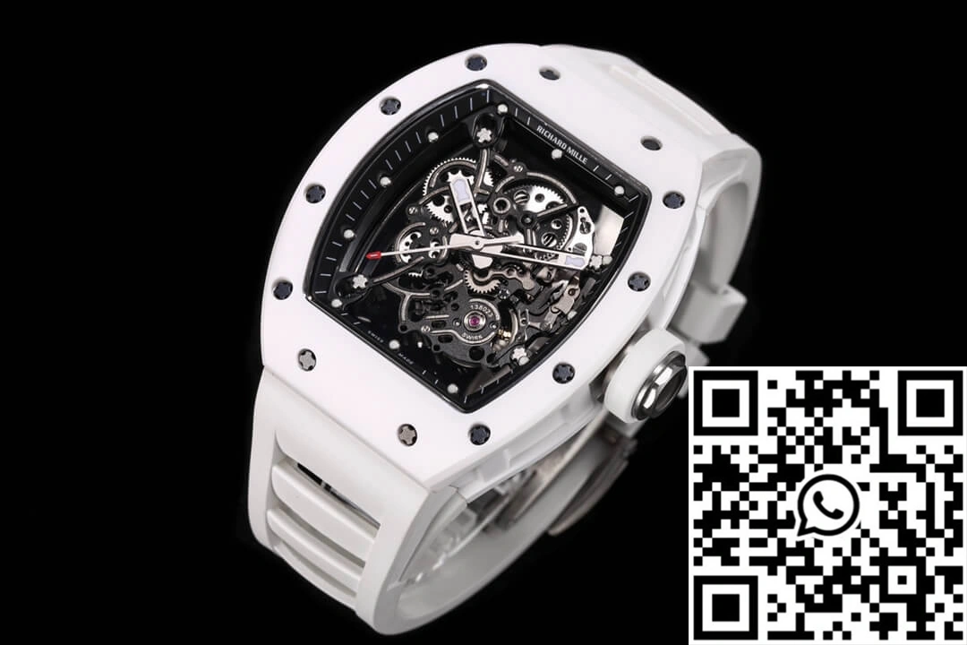 Richard Mille RM-055 BBR Factory White Ceramic