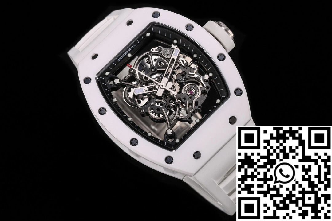 Richard Mille RM-055 BBR Factory White Ceramic