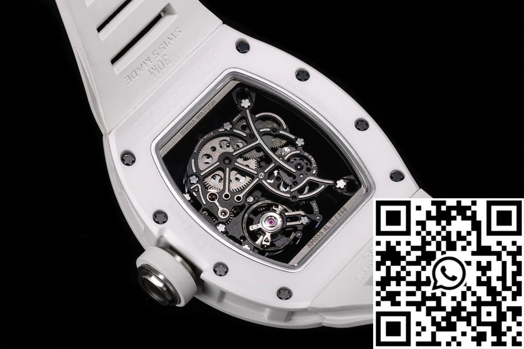 Richard Mille RM-055 BBR Factory White Ceramic