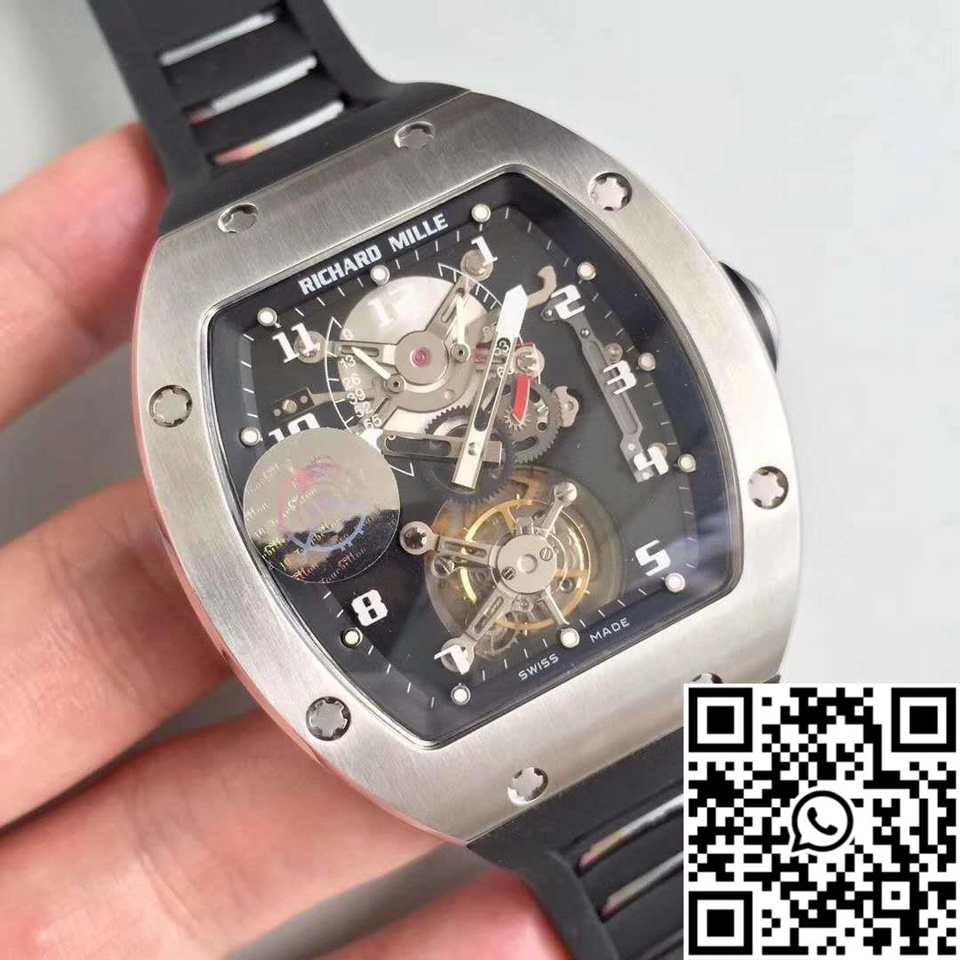 Richard Mille RM001 Tourbillon JB Factory Black Dial