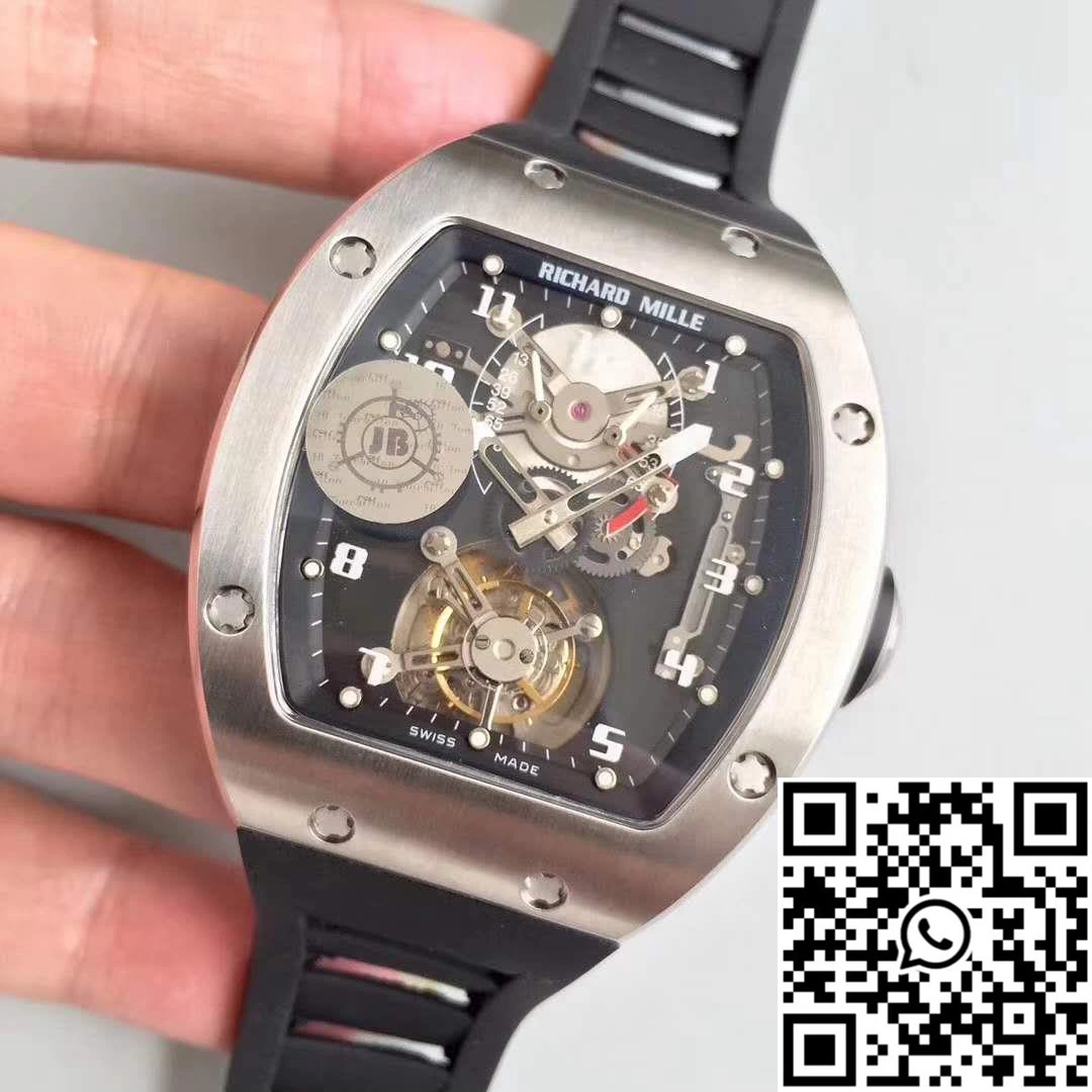 Richard Mille RM001 Tourbillon JB Factory Black Dial