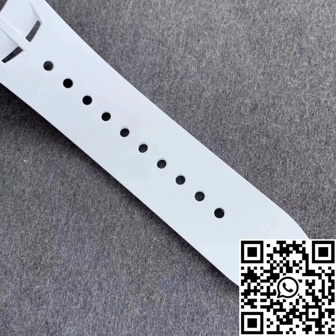 Richard Mille RM011-03 KV Factory Ceramic White Strap