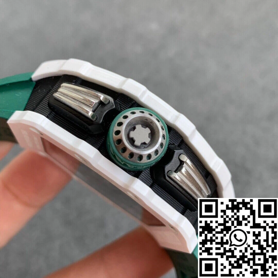 Richard Mille RM011-03 KV Factory White Ceramic Skeleton Dial