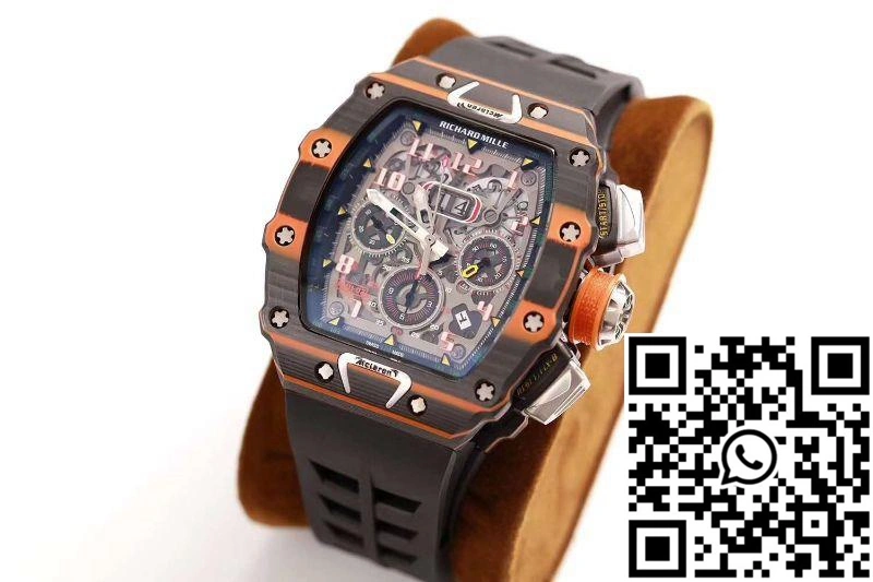 Richard Mille RM011-03 McLaren Automatic Flyback Chronograph KV Factory Skeleton Dial