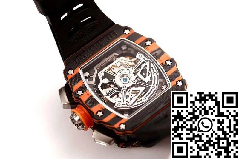 Richard Mille RM011-03 McLaren Automatic Flyback Chronograph KV Factory Skeleton Dial
