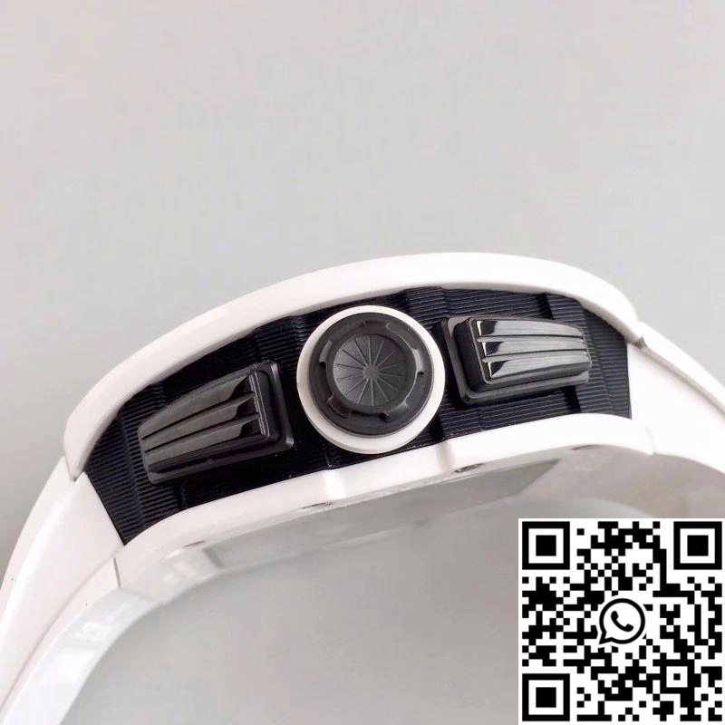 Richard Mille RM011-FM KV Factory White Ceramic Skeleton Dial