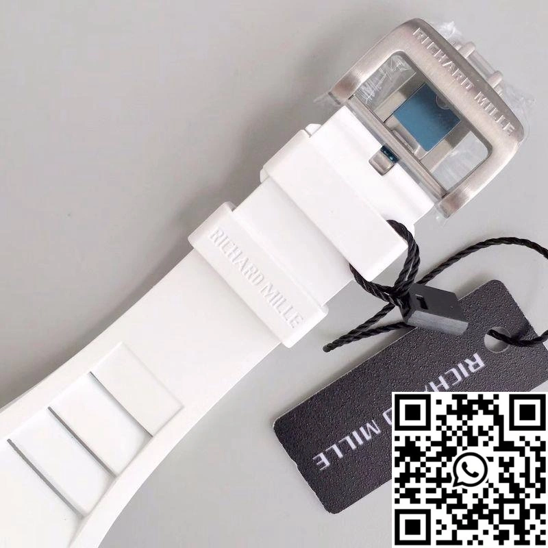 Richard Mille RM011-FM KV Factory White Ceramic Skeleton Dial