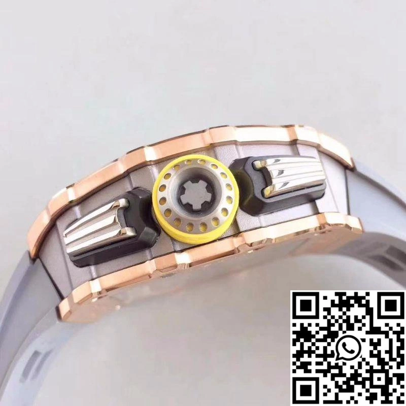 Richard Mille RM011 Felipe Massa Chronograph KV Factory Rose Gold Skeleton Dial
