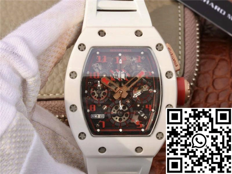 Richard Mille RM011 Felipe Massa Flyback Dubai Chronograph KV Factory Crystal Dial
