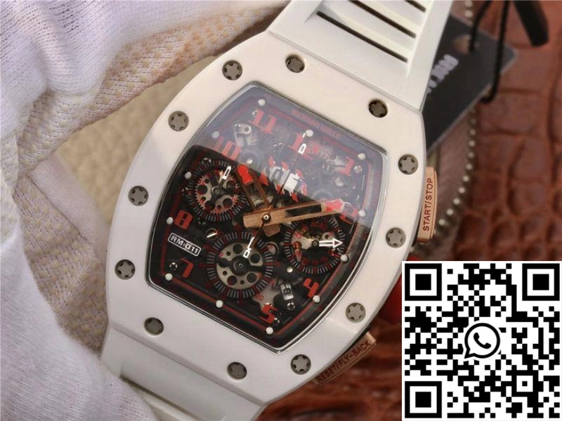 Richard Mille RM011 Felipe Massa Flyback Dubai Chronograph KV Factory Crystal Dial