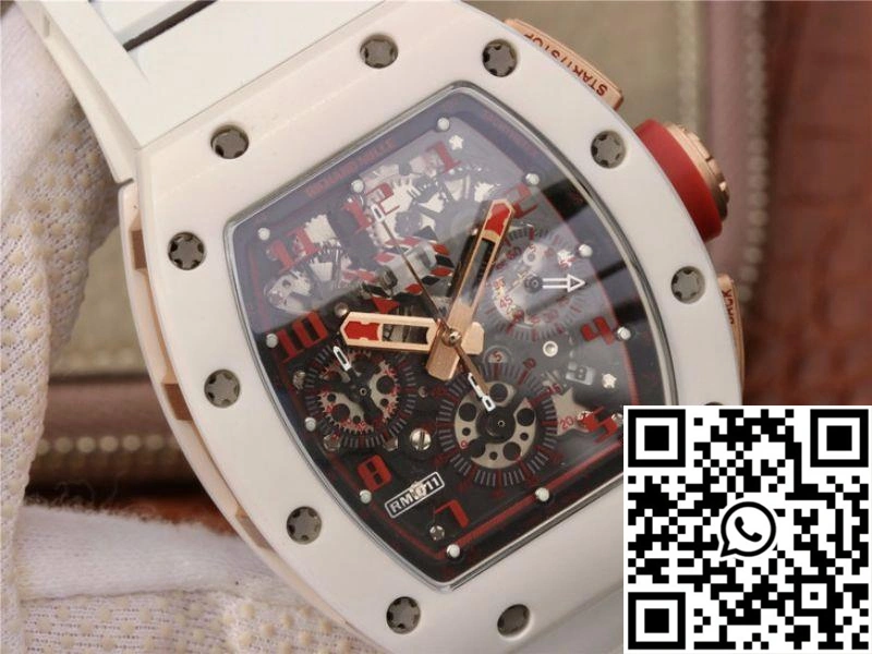 Richard Mille RM011 Felipe Massa Flyback Dubai Chronograph KV Factory Crystal Dial