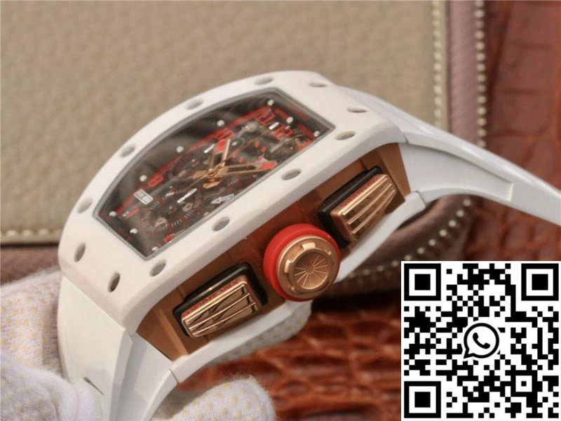 Richard Mille RM011 Felipe Massa Flyback Dubai Chronograph KV Factory Crystal Dial