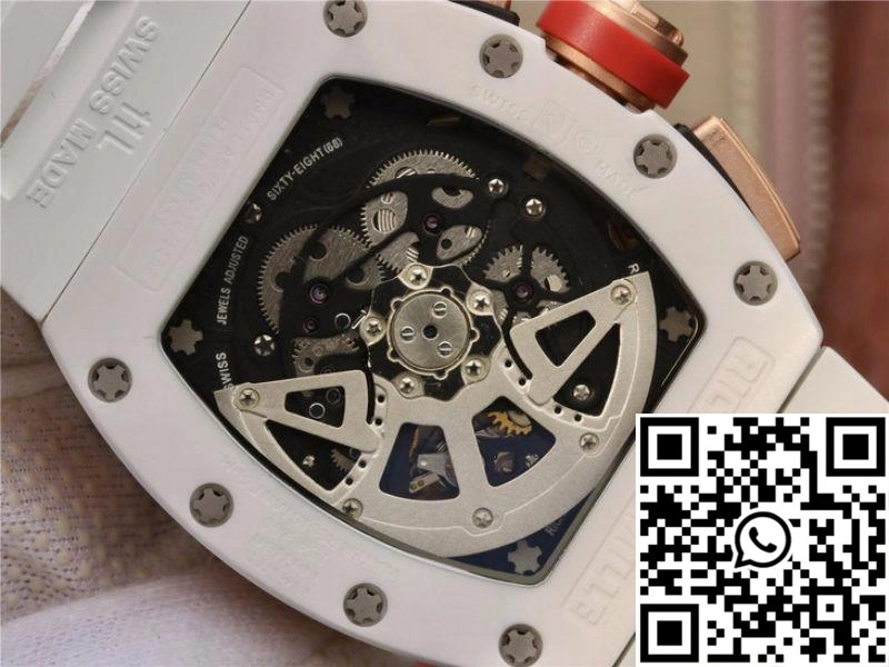 Richard Mille RM011 Felipe Massa Flyback Dubai Chronograph KV Factory Crystal Dial