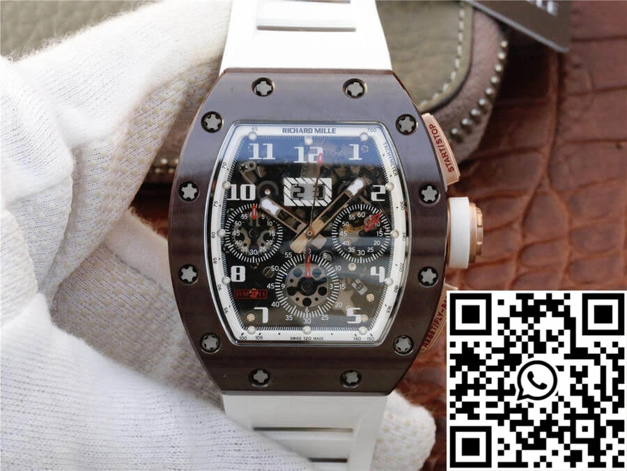 Richard Mille RM011 KV Factory Brown Ceramic Case