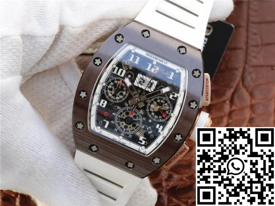 Richard Mille RM011 KV Factory Brown Ceramic Case