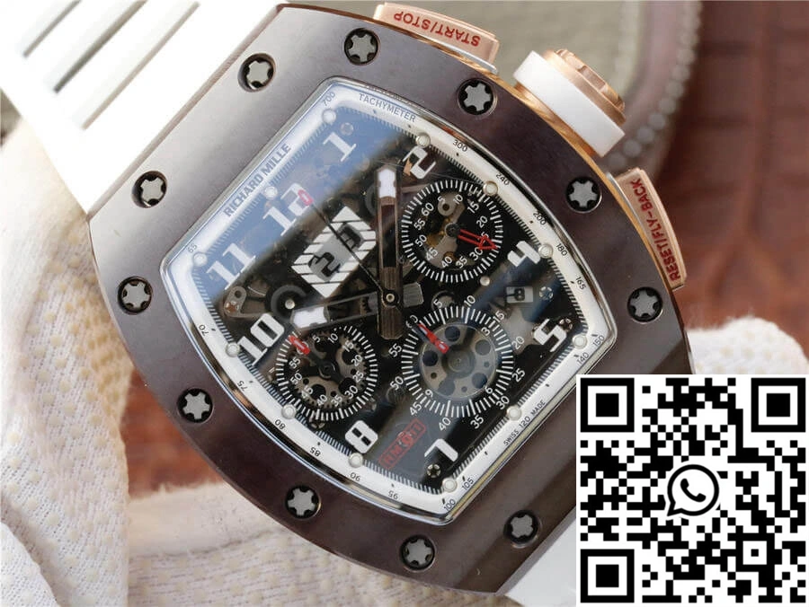 Richard Mille RM011 KV Factory Brown Ceramic Case