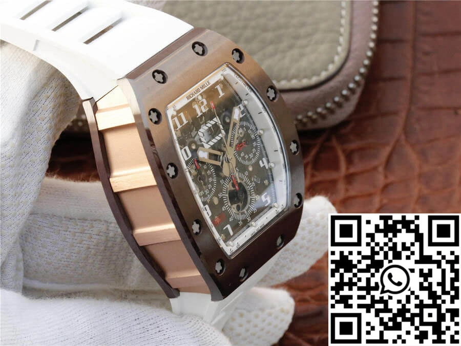 Richard Mille RM011 KV Factory Brown Ceramic Case