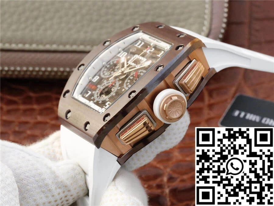 Richard Mille RM011 KV Factory Brown Ceramic Case