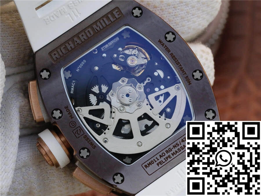 Richard Mille RM011 KV Factory Brown Ceramic Case