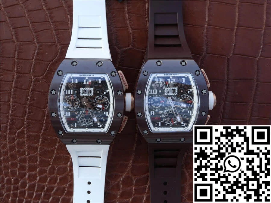 Richard Mille RM011 KV Factory Brown Ceramic Case