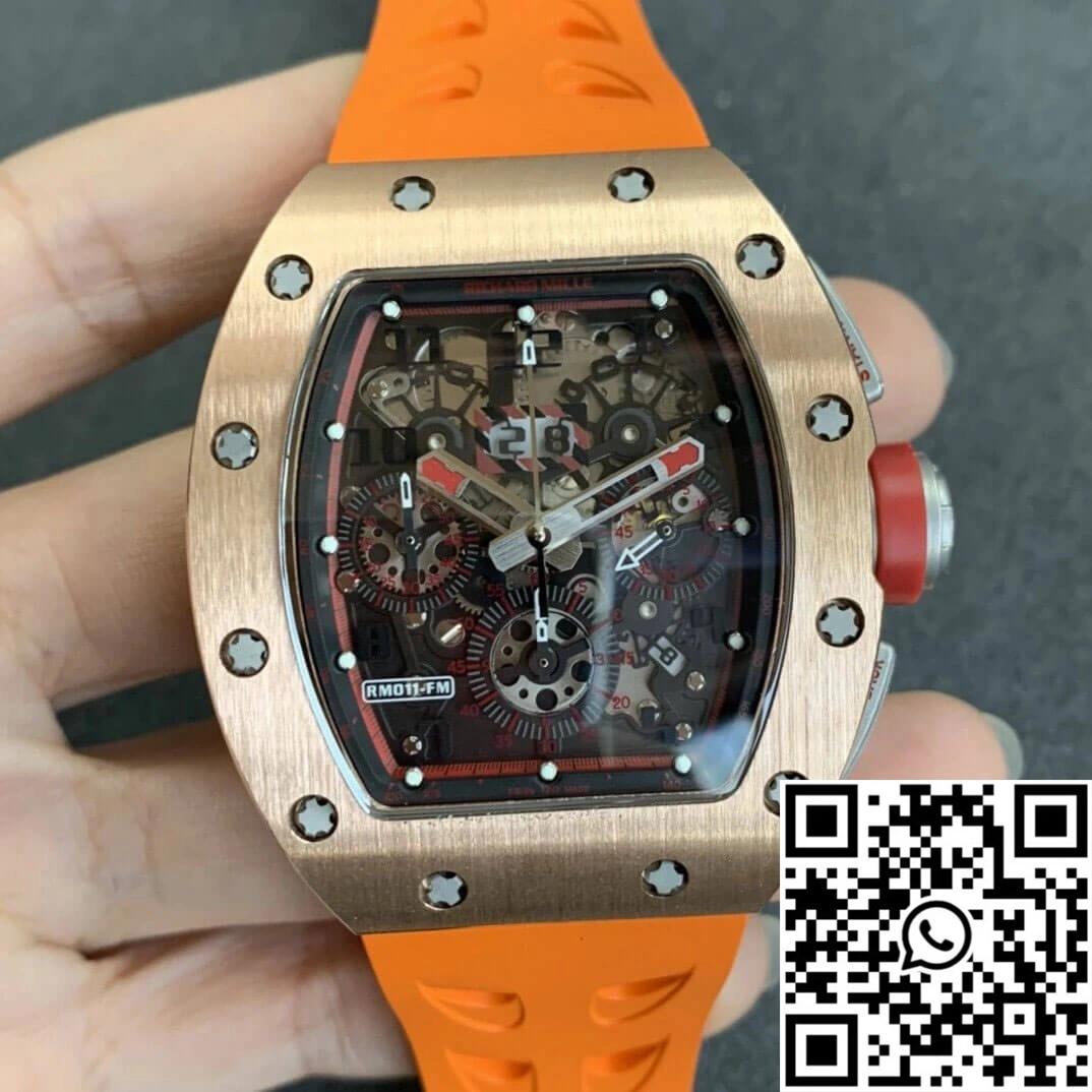 Richard Mille RM011 KV Factory Rose Gold