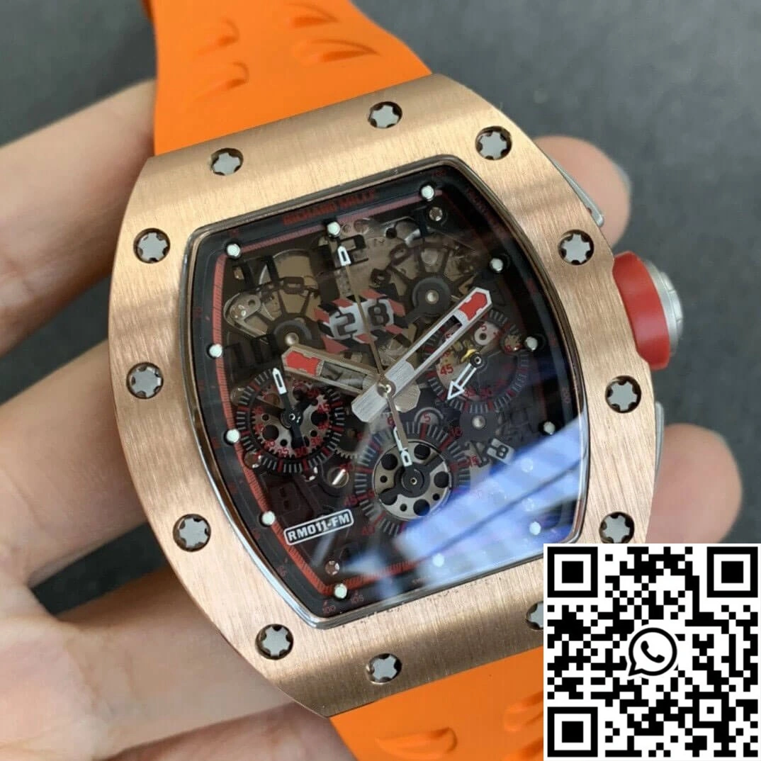 Richard Mille RM011 KV Factory Rose Gold