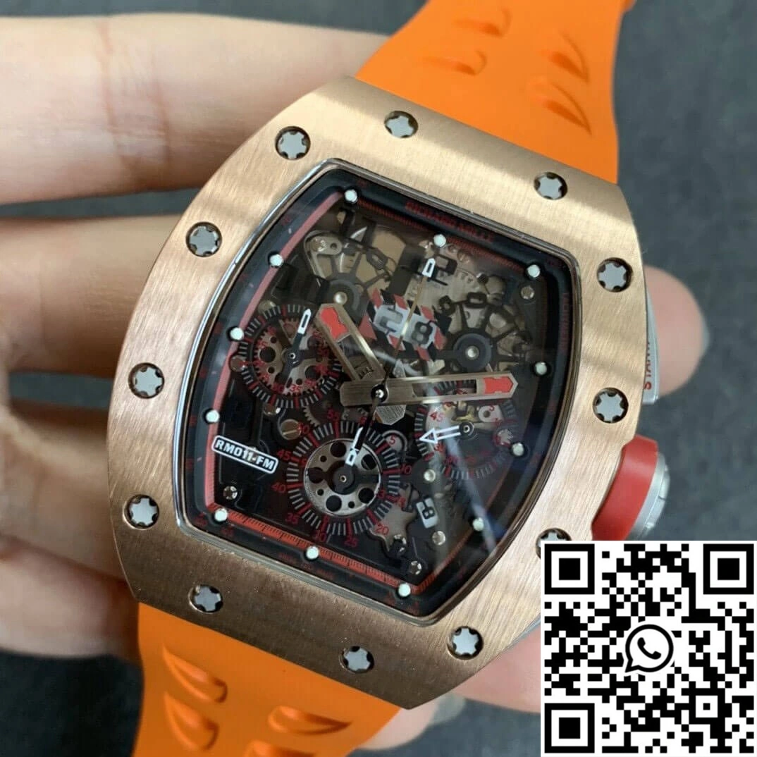 Richard Mille RM011 KV Factory Rose Gold