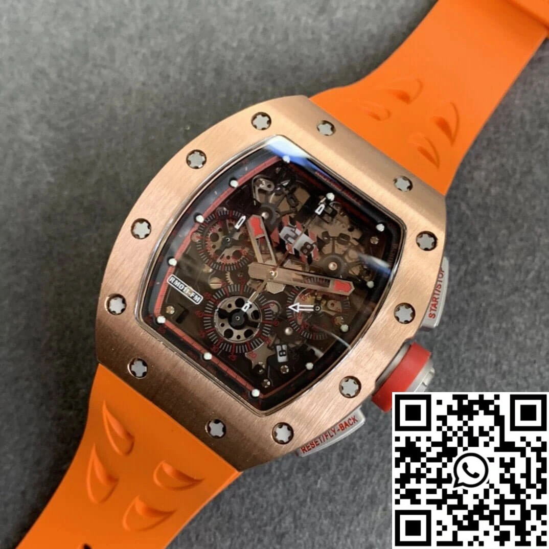 Richard Mille RM011 KV Factory Rose Gold