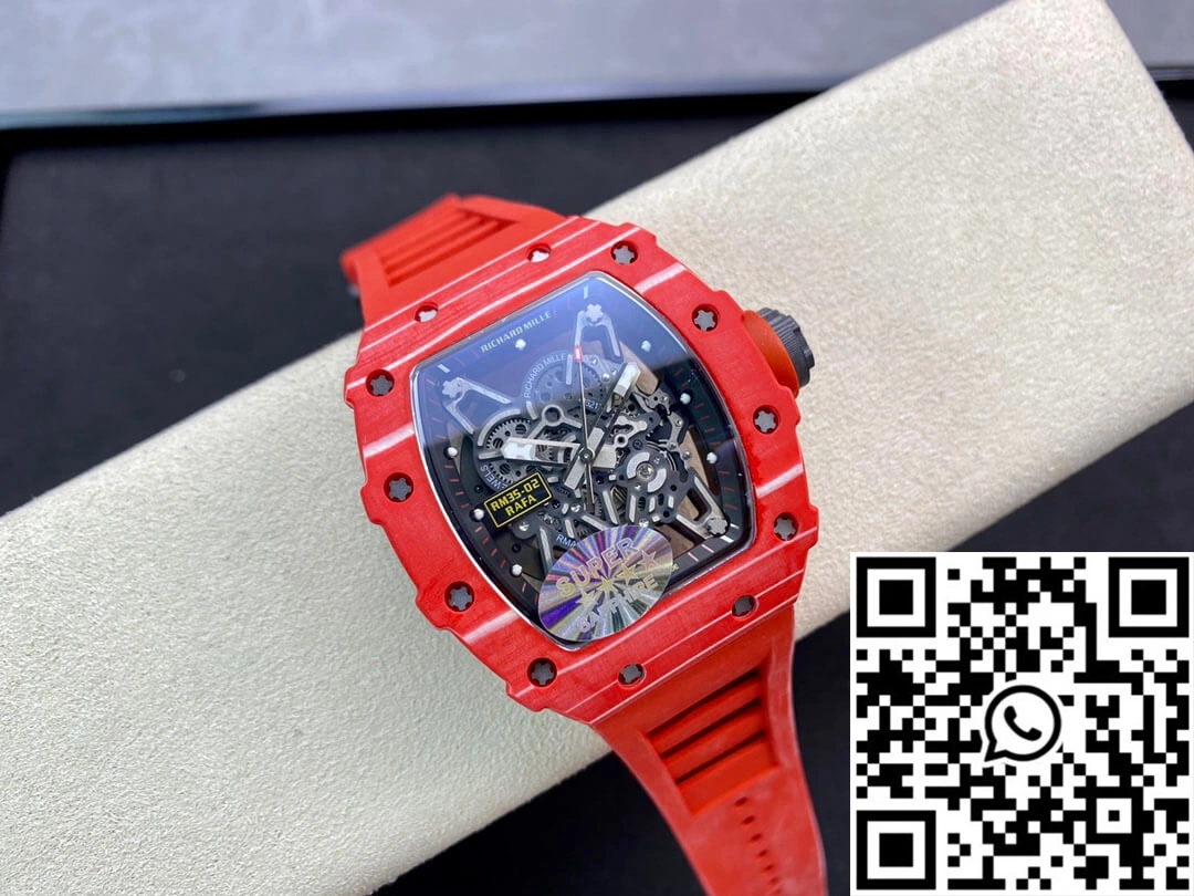 Richard Mille RM035-02 RM Factory Red Carbon Fiber Case