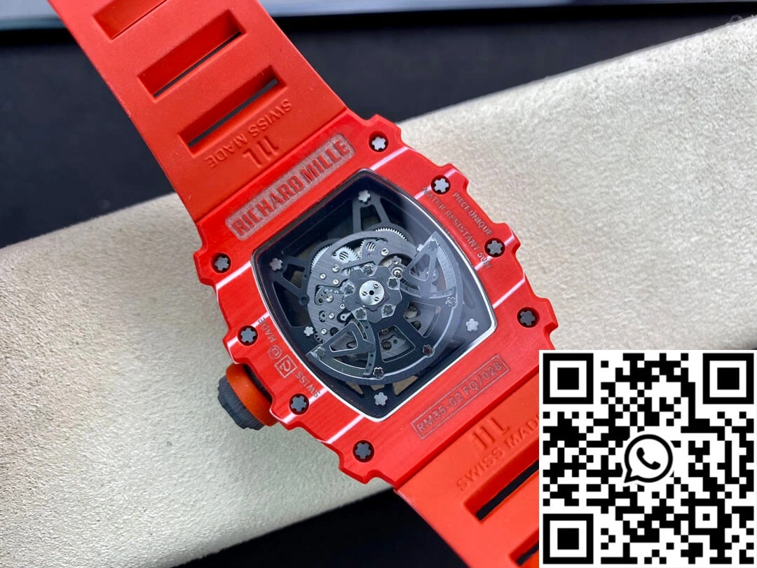 Richard Mille RM035-02 RM Factory Red Carbon Fiber Case