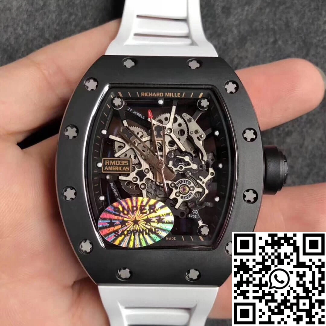 Richard Mille RM035 Americas KV Factory Black Ceramic