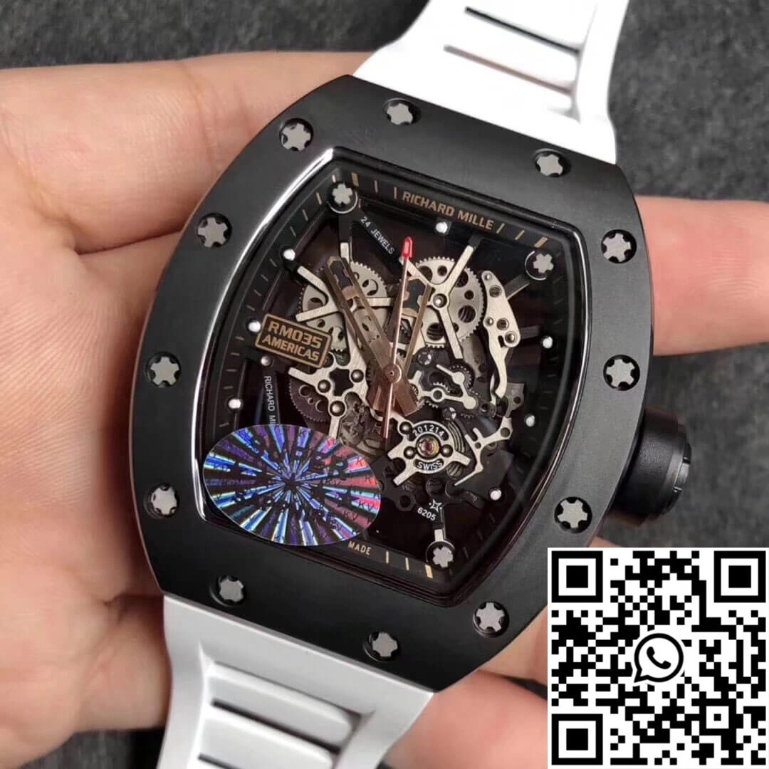 Richard Mille RM035 Americas KV Factory Black Ceramic