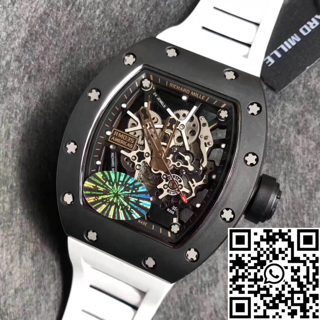 Richard Mille RM035 Americas KV Factory Black Ceramic