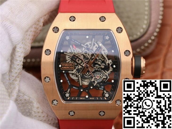 Richard Mille RM035 Americas KV Factory Rose Gold