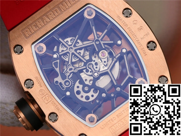 Richard Mille RM035 Americas KV Factory Rose Gold