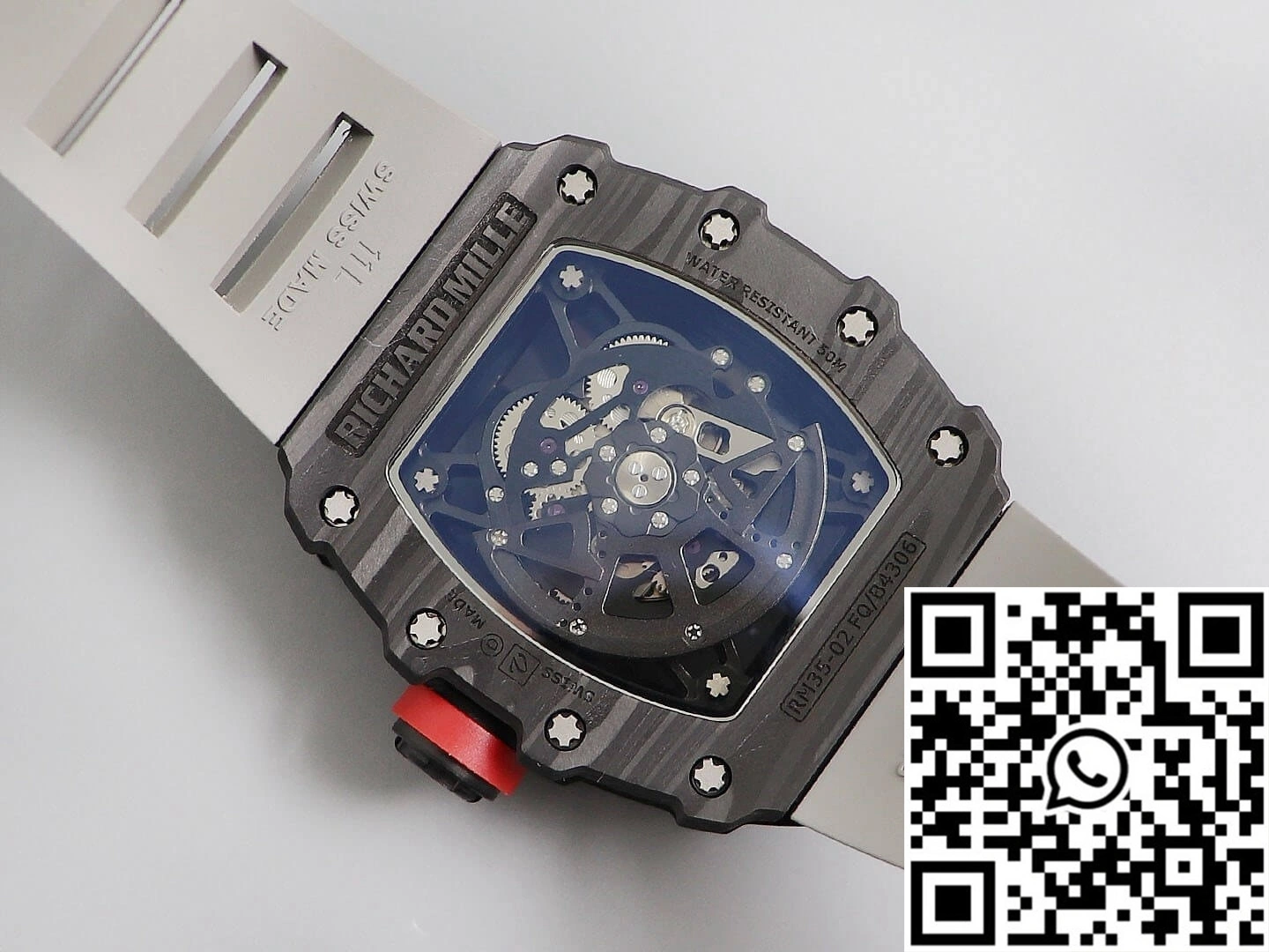 Richard Mille RM035 KV Factory V3 Carbon Fiber Skeleton Dial