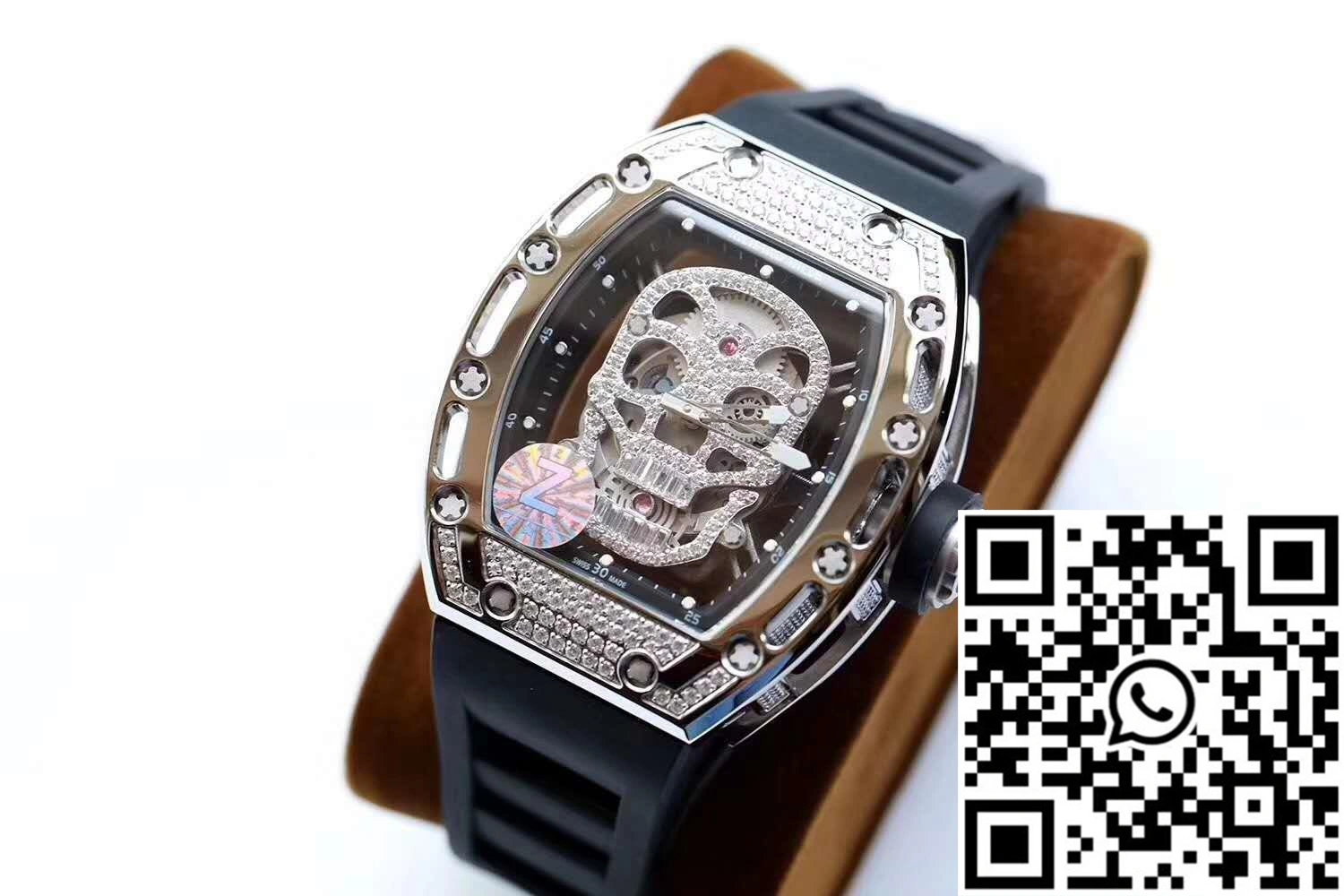Richard Mille RM052 Titanium Z Factory Diamond Skull Dial