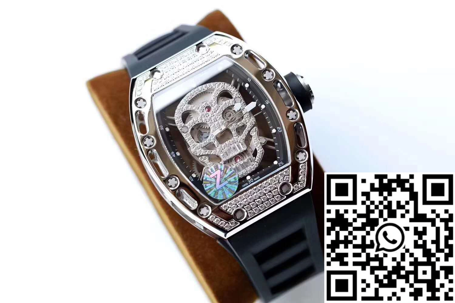 Richard Mille RM052 Titanium Z Factory Diamond Skull Dial