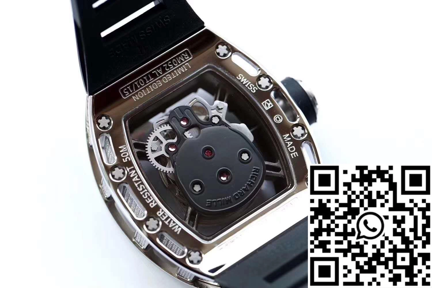 Richard Mille RM052 Titanium Z Factory Diamond Skull Dial