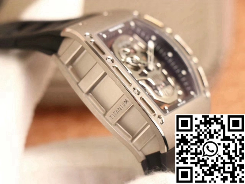 Richard Mille RM052 ZF Factory Silver Titanium Skull Dial