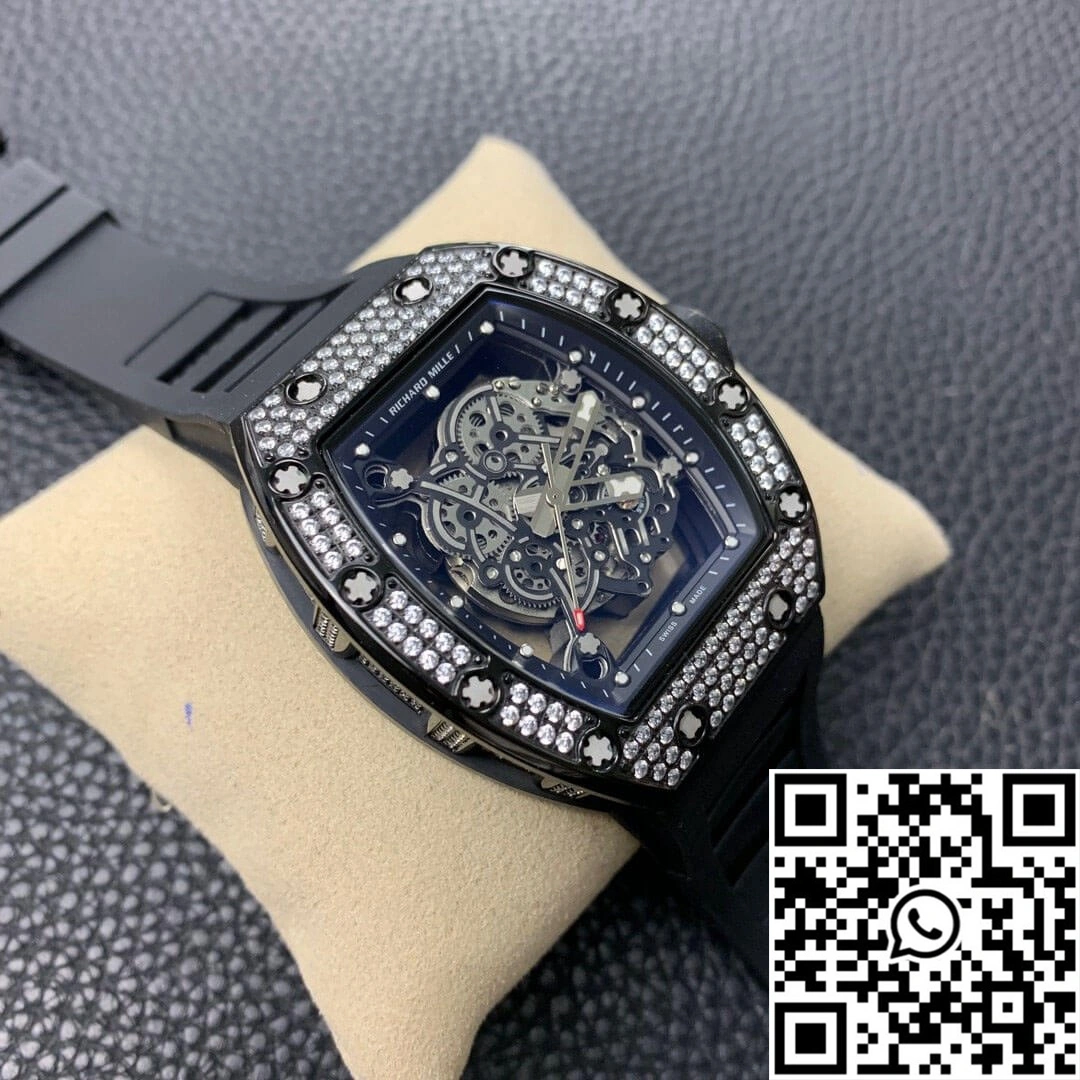 Richard Mille RM055 KV Factory Ceramic Diamond