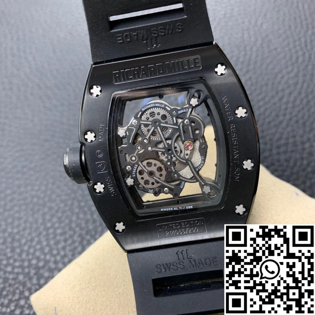 Richard Mille RM055 KV Factory Ceramic Diamond