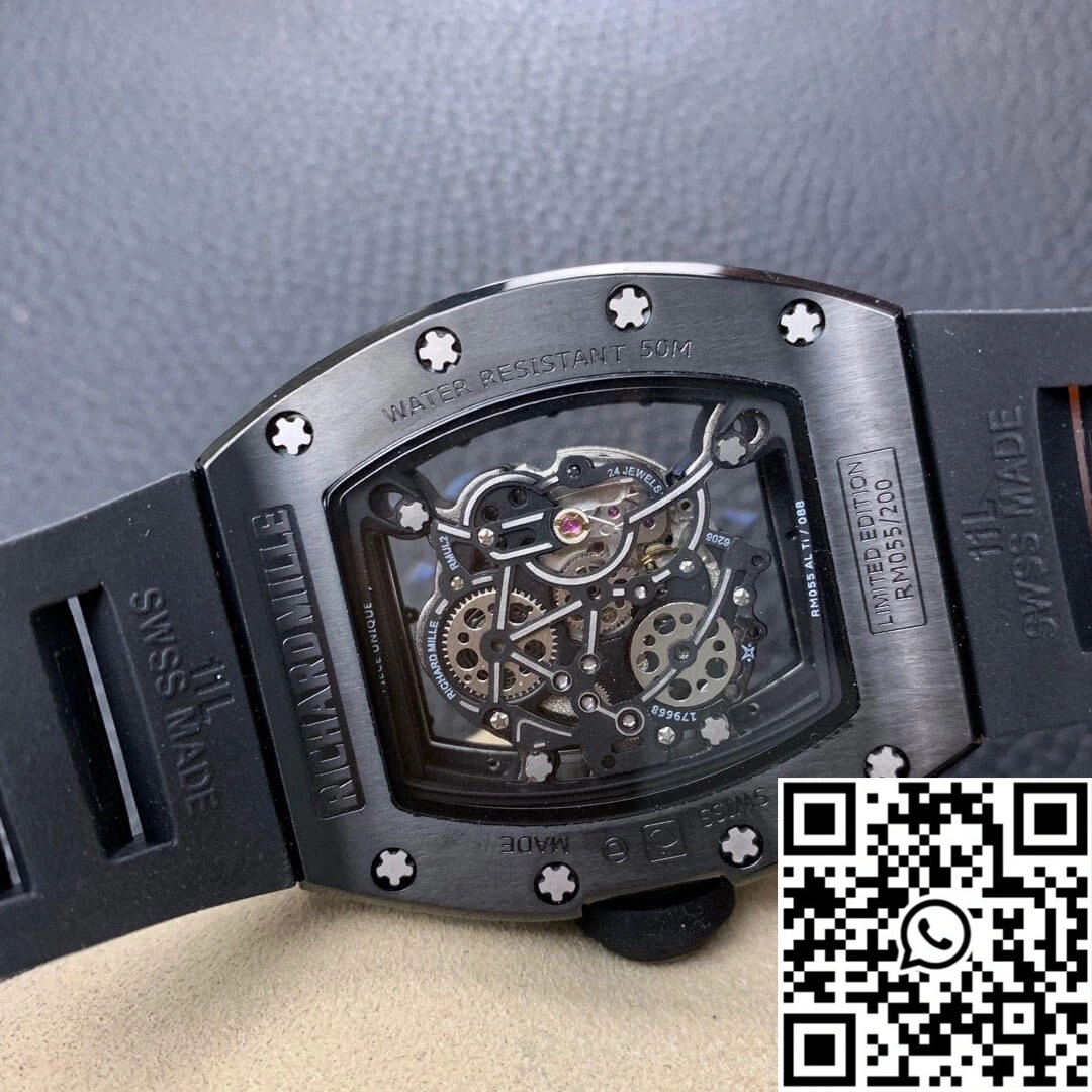 Richard Mille RM055 KV Factory Ceramic Diamond
