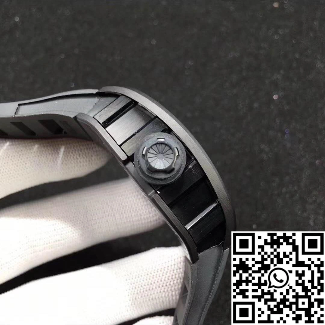 Richard Mille RM055 KV Factory Ceramic White Skeleton Dial